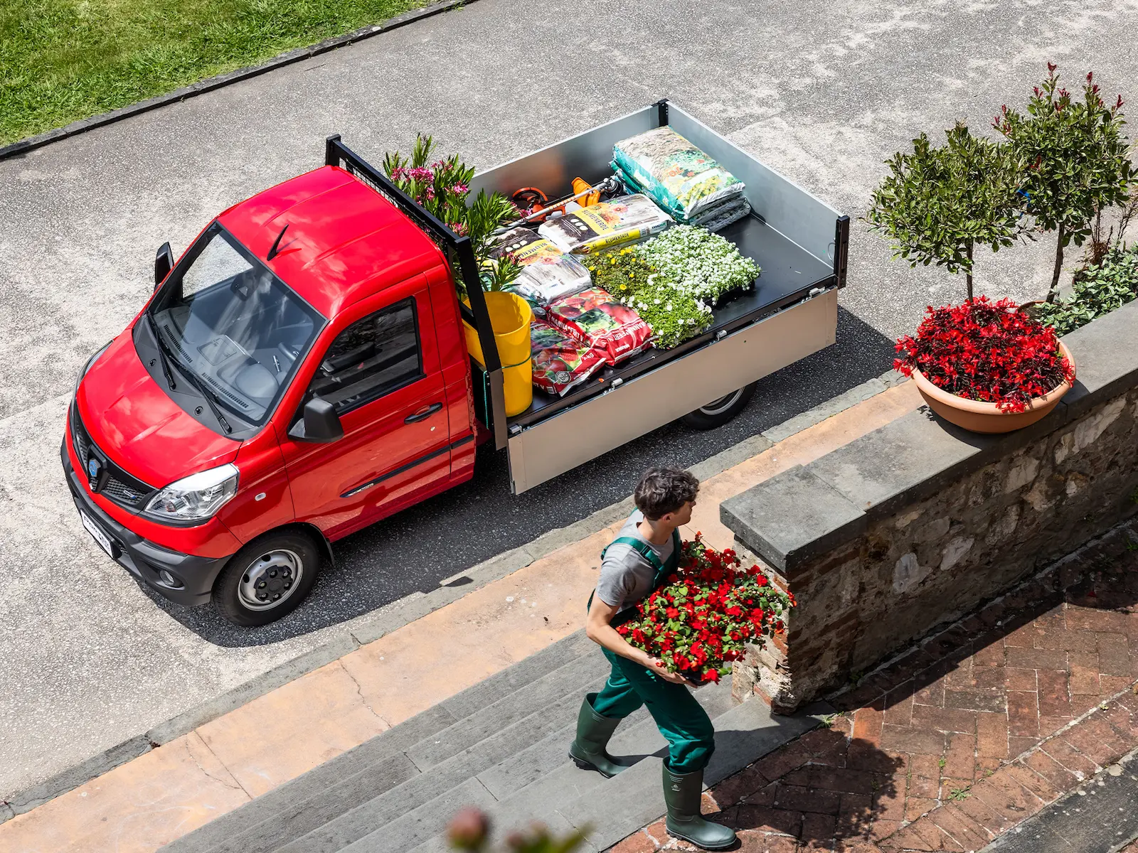 Piaggio Porter NP6 TW 300 SR LPG START 4Χ4 με καρότσα